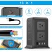 Power Strip with USB C Power Strip Surge Protector Tower 8 Outlet 4 USB Ports ( 1 USB C Outlet) Charging Station Power Strip with 6.56 FT Long Cord for Home, Office, Travel