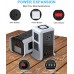 Power Strip with USB C Power Strip Surge Protector Tower 8 Outlet 4 USB Ports ( 1 USB C Outlet) Charging Station Power Strip with 6.56 FT Long Cord for Home, Office, Travel
